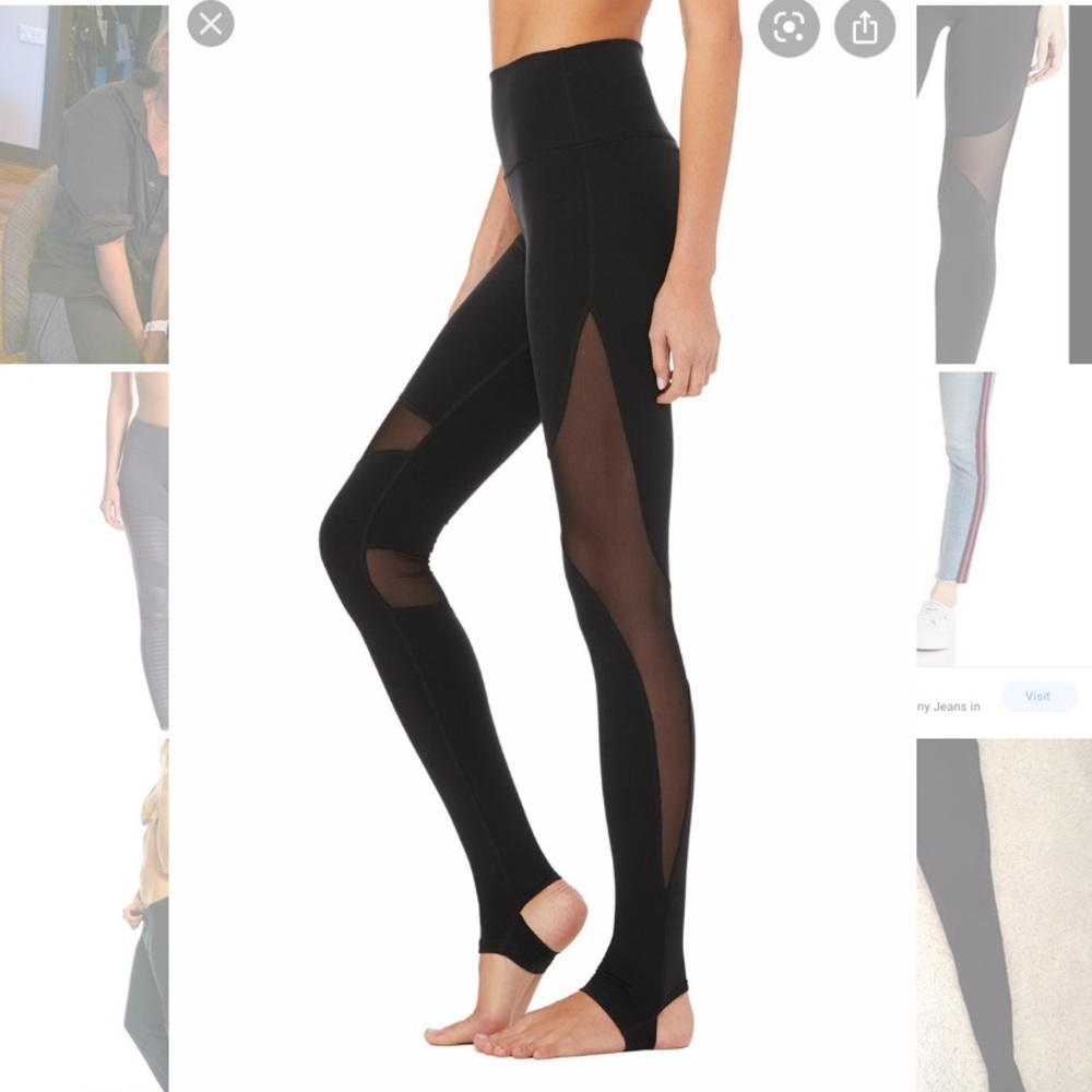 Alo Yoga Coast Legging in Black Size XS